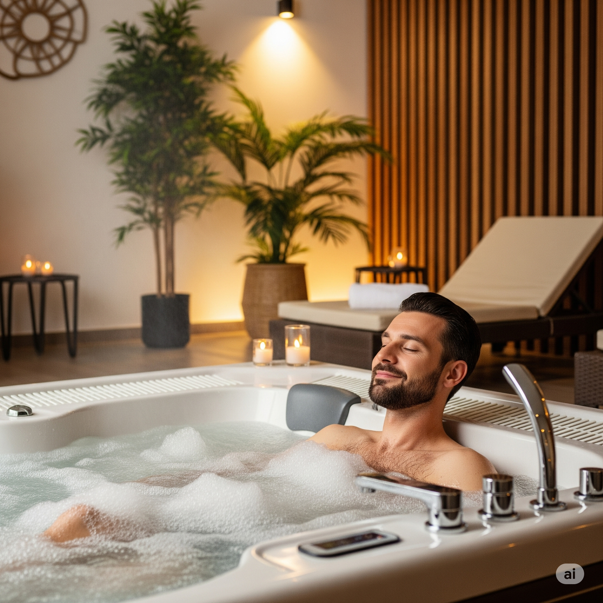 Deep relaxation Jacuzzi